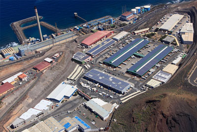 Vista aérea de Merca las Palmas